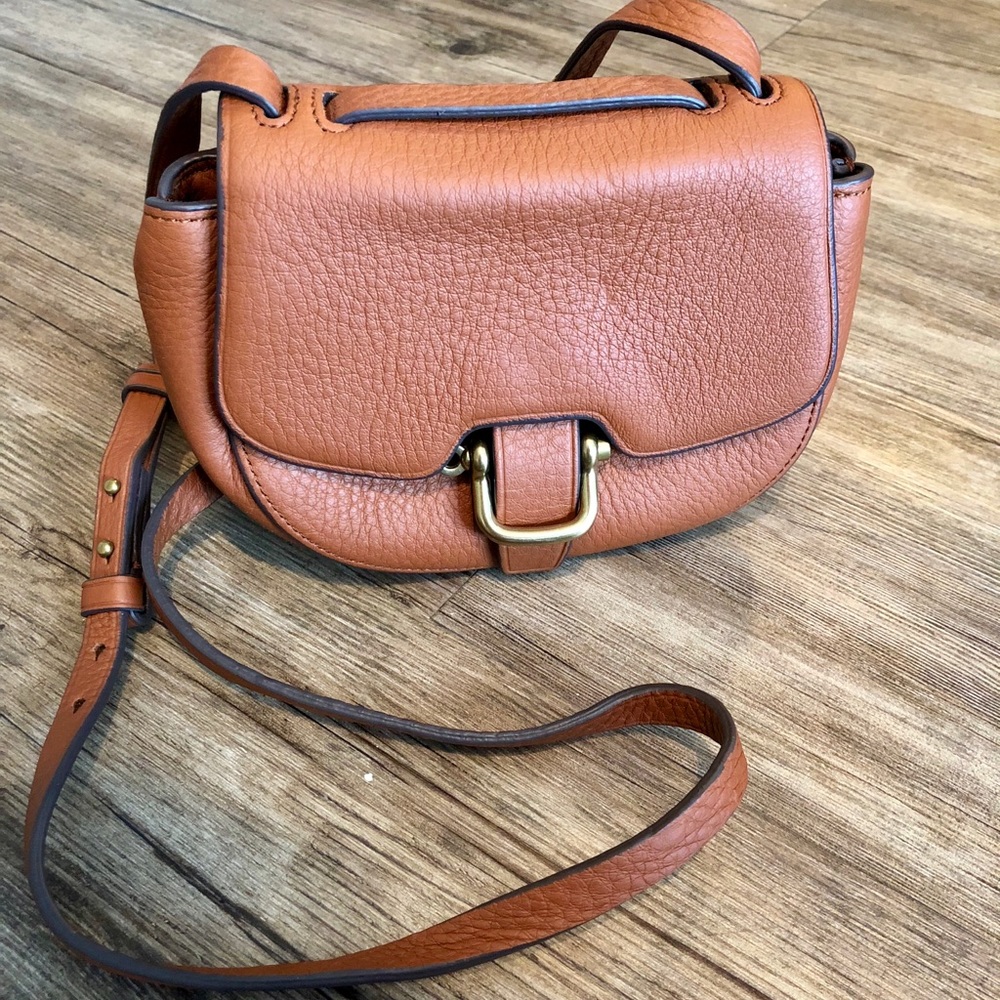 NWT J. Crew Brown Leather Purse
